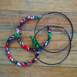 Hoop Earring Set Bundle Jewelry Discount